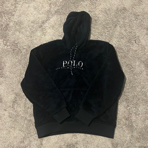Polo by Ralph Lauren | Shirts | Polo Ralph Lauren Hoodie Sweatshirt Fuzzy  Size Xl | Poshmark
